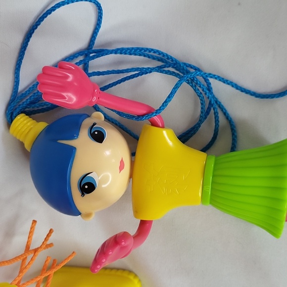 Betty Spaghetti Happy Meal Toys 2 Dolls Asian Tactile Neon Fun - Picture 9 of 12